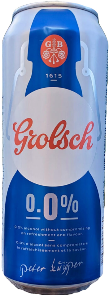 Cerveja Premium Grolsch 0.0% Álcool - Pack c/ 6 unidades