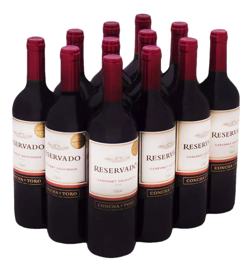 Vinho Concha y Toro Reservado CX 12 unidades