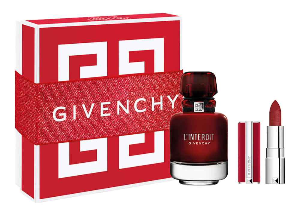 Kit Givenchy L'Interdit Rouge 50ml + Baton Givenchy