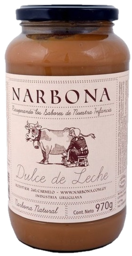 Doce de Leite Uruguaio Narbona 970gr