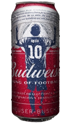 Budweiser Lionel Messi - Edição Especial - 473ml