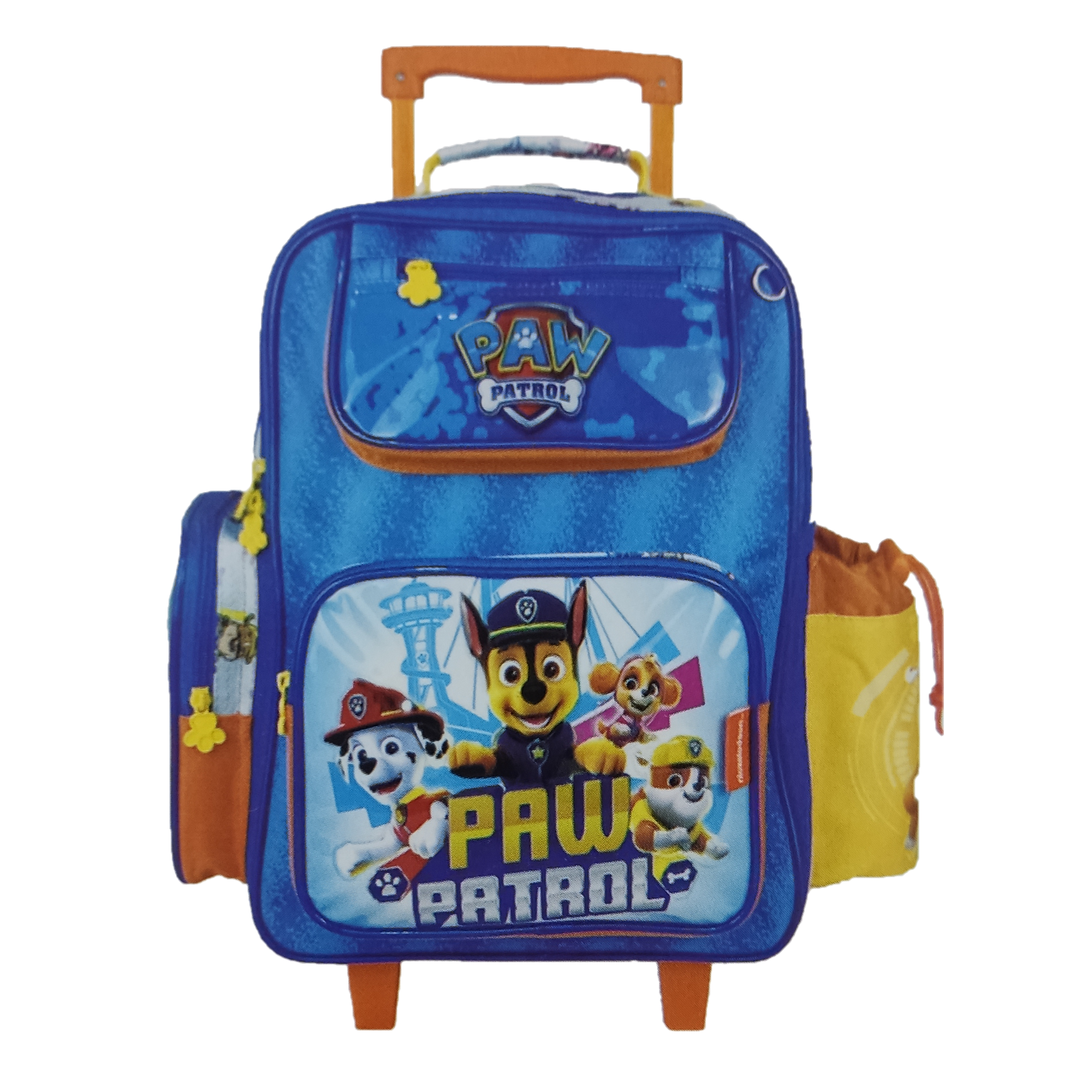 Mochila Nickelodeon da Patrulha Canina c/ Rodinhas - Tamanho M