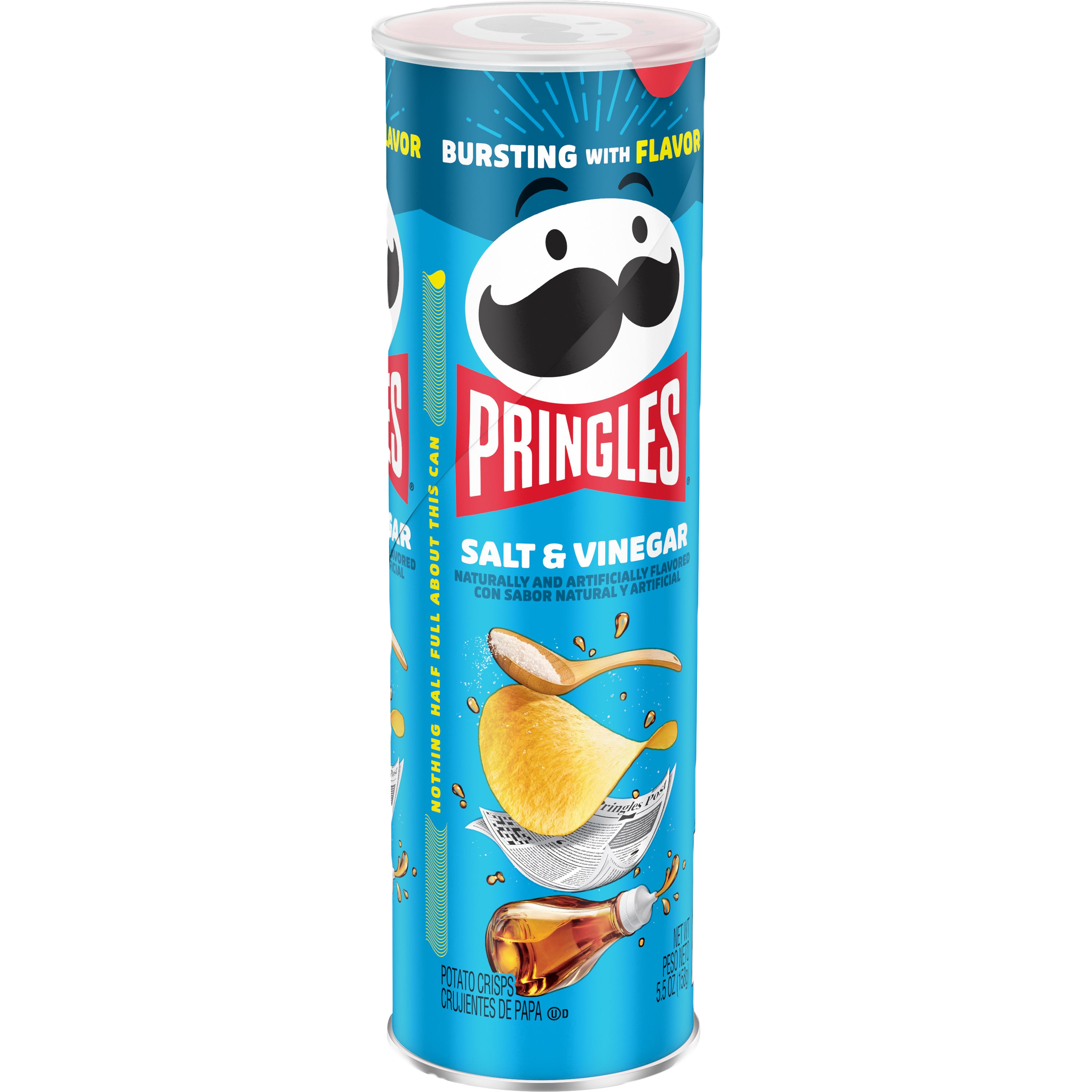 Pringles Salt & Vinegar - 158gr