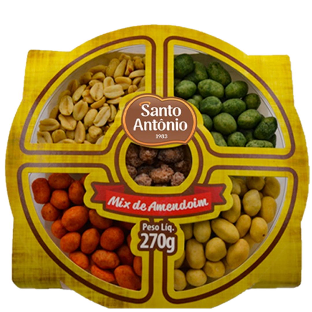 Mix de Amendoins Santo Antônio - 270gr