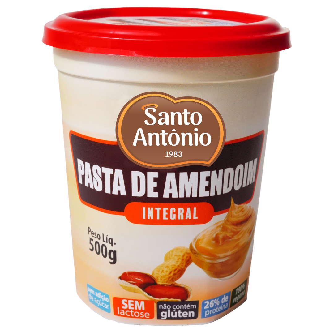 Pasta de Amendoim Integral 500gr