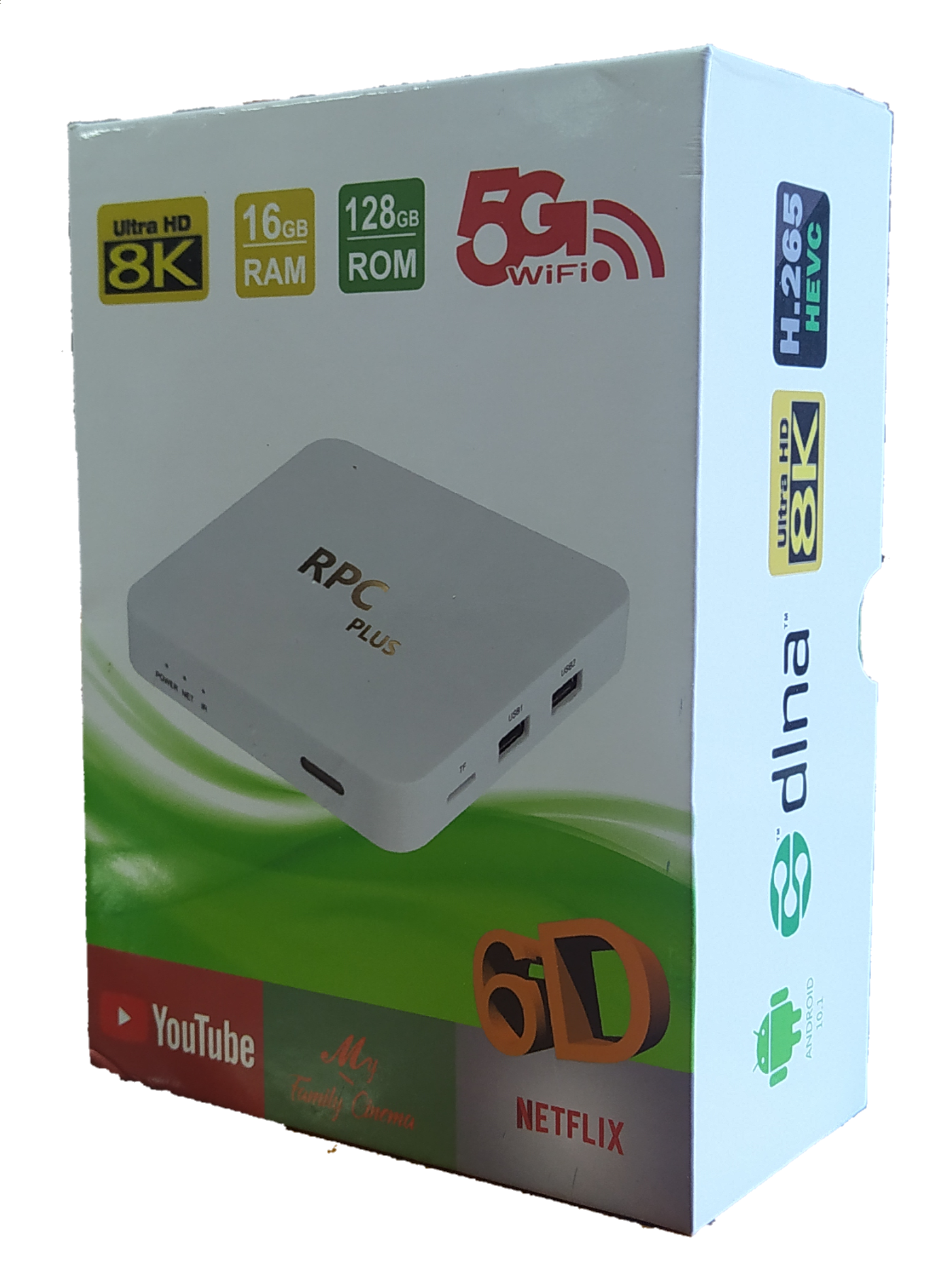 Smart TV Box RPC Plus 128GB
