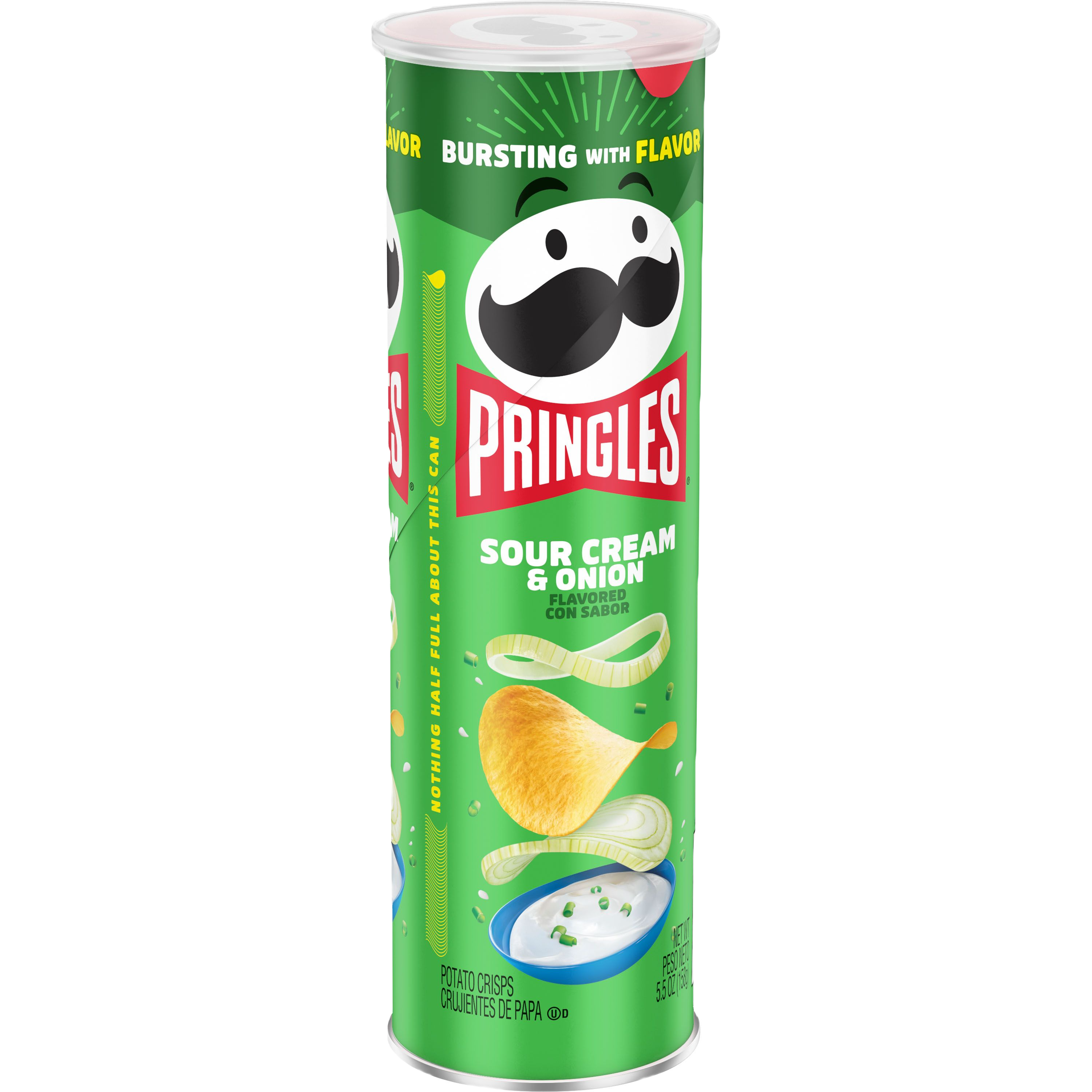 Pringles Sour Cream & Onion - 158 gr