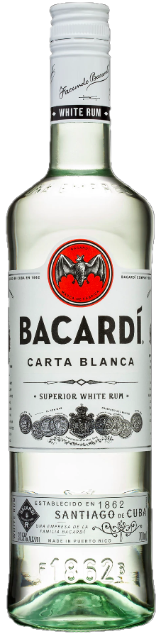 Rum Bacardi Carta Blanca 750ml