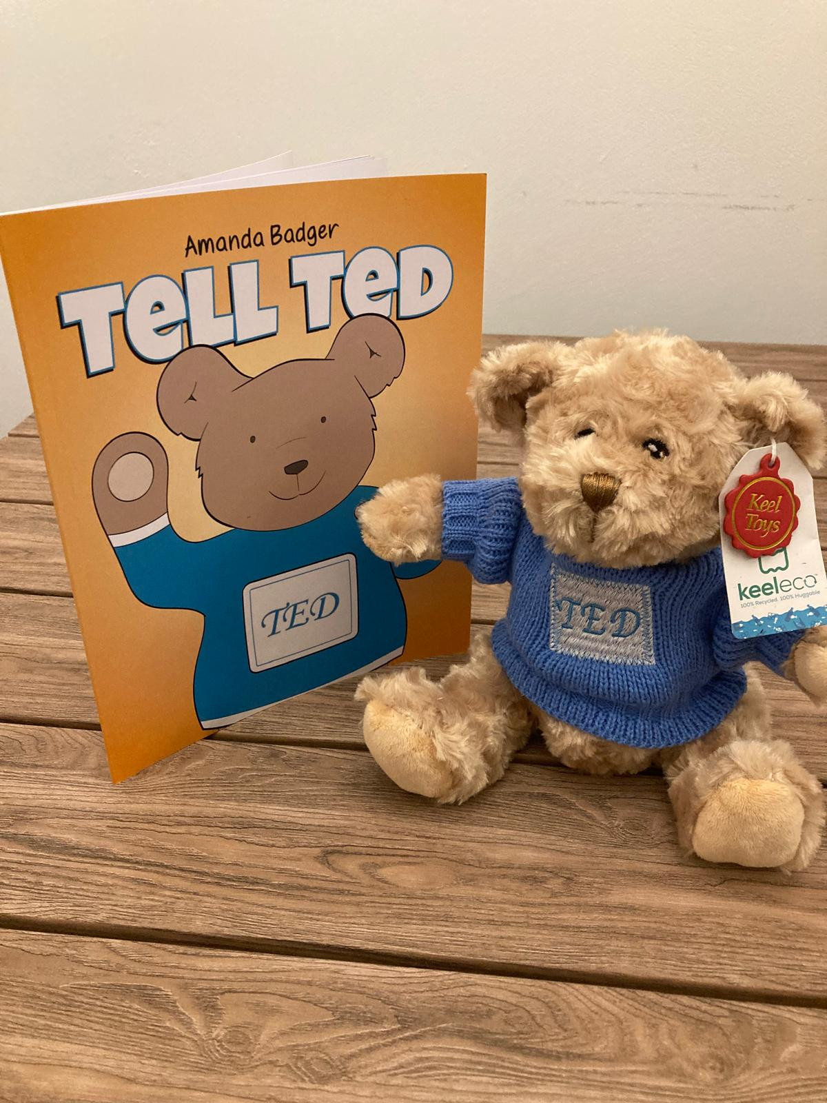 Tell Ted Book and Bear Bundle