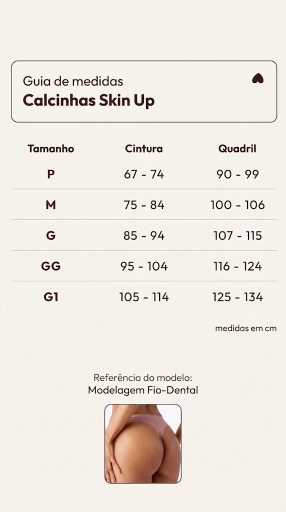 Miniatura: CALCINHA FIO DENTAL TODA UP