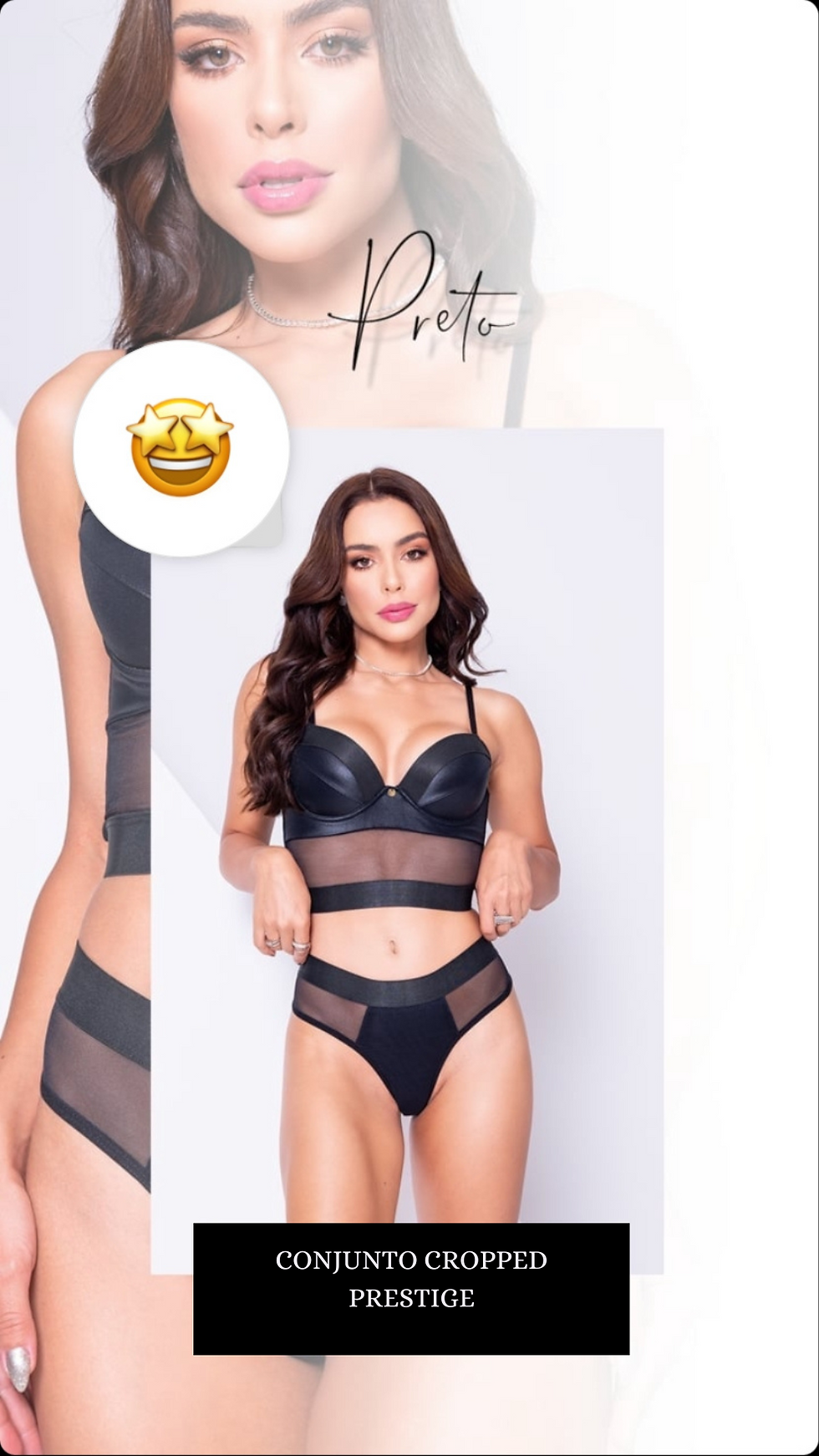 Miniatura: CONJUNTO CROPPED PRESTIGE