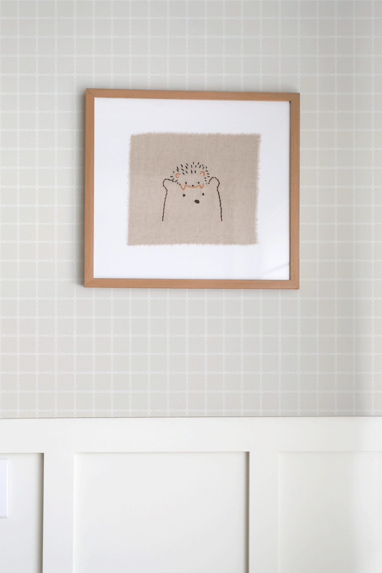 Papel de Parede Grid Corrente Geometrix Mini Fundo