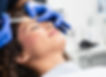 Botox anti-ageing injection to frown lines.