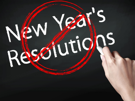 Ditch the “New Year’s Resolution" BS—it doesn’t work!