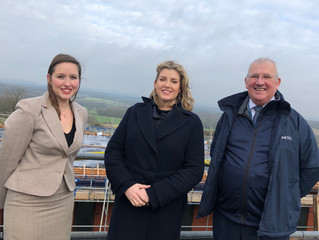 Penny Mourdant MP to celebrate redevelopment of Portsdown Technology Park.
