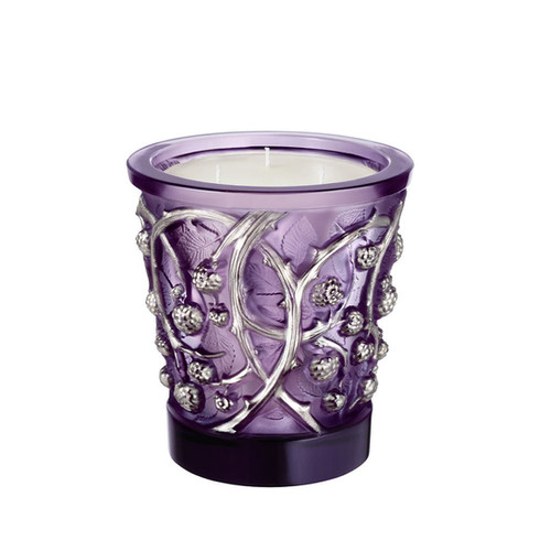 Lalique Crystal Candle Vase 750G 