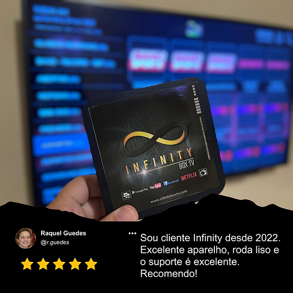 Sou cliente Infinity desde 2022. Excelente aparelho, roda liso e o suporte é excelente. Re