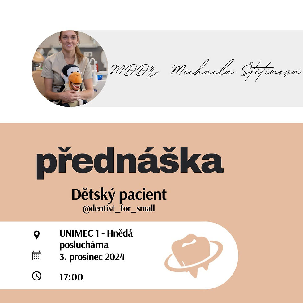 Přednáška: Dětský pacient