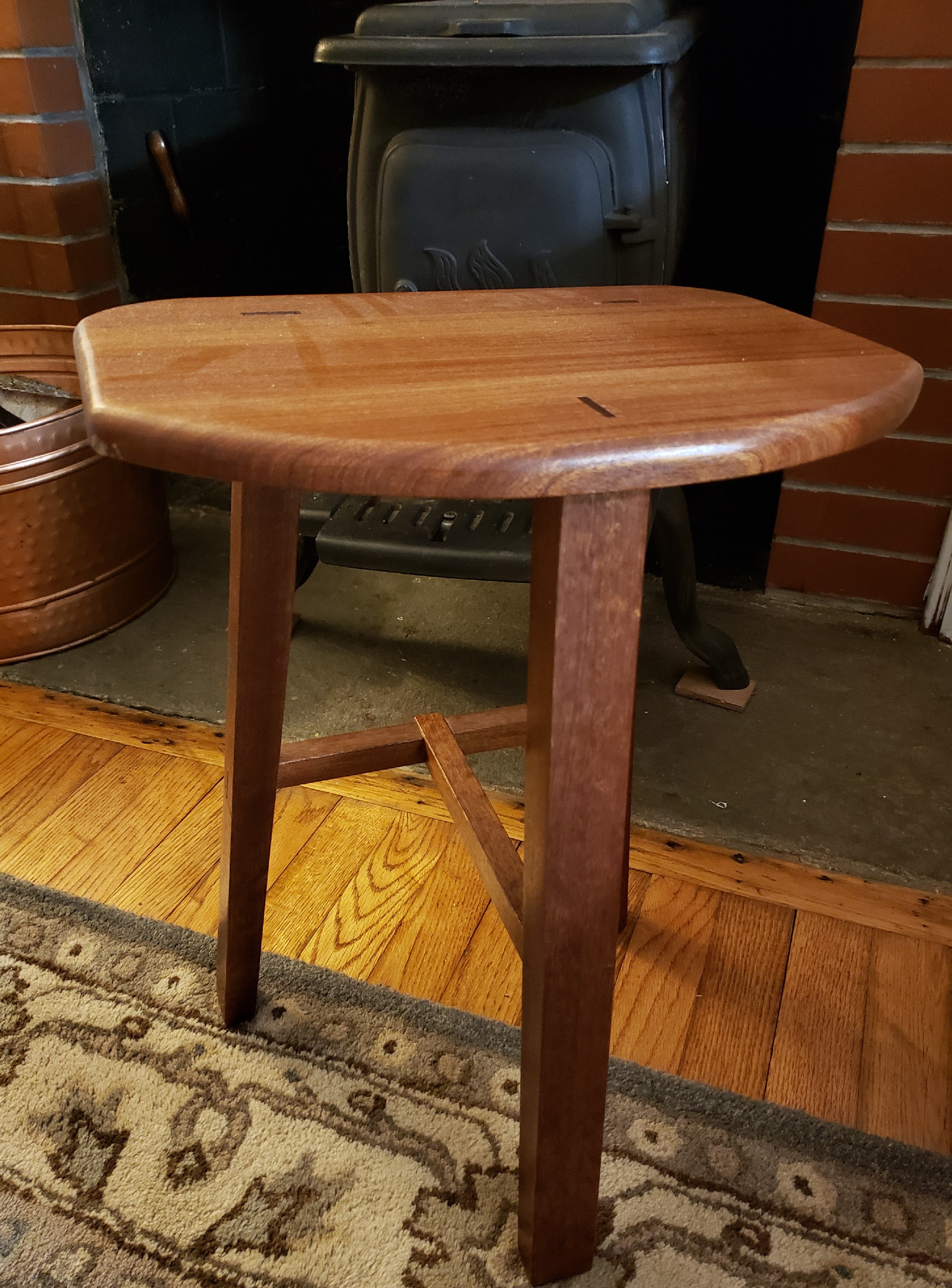 Sapele Stool