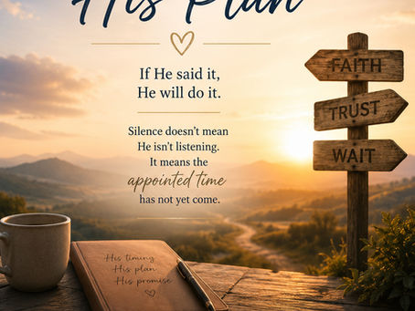 You Are Part of His Plan