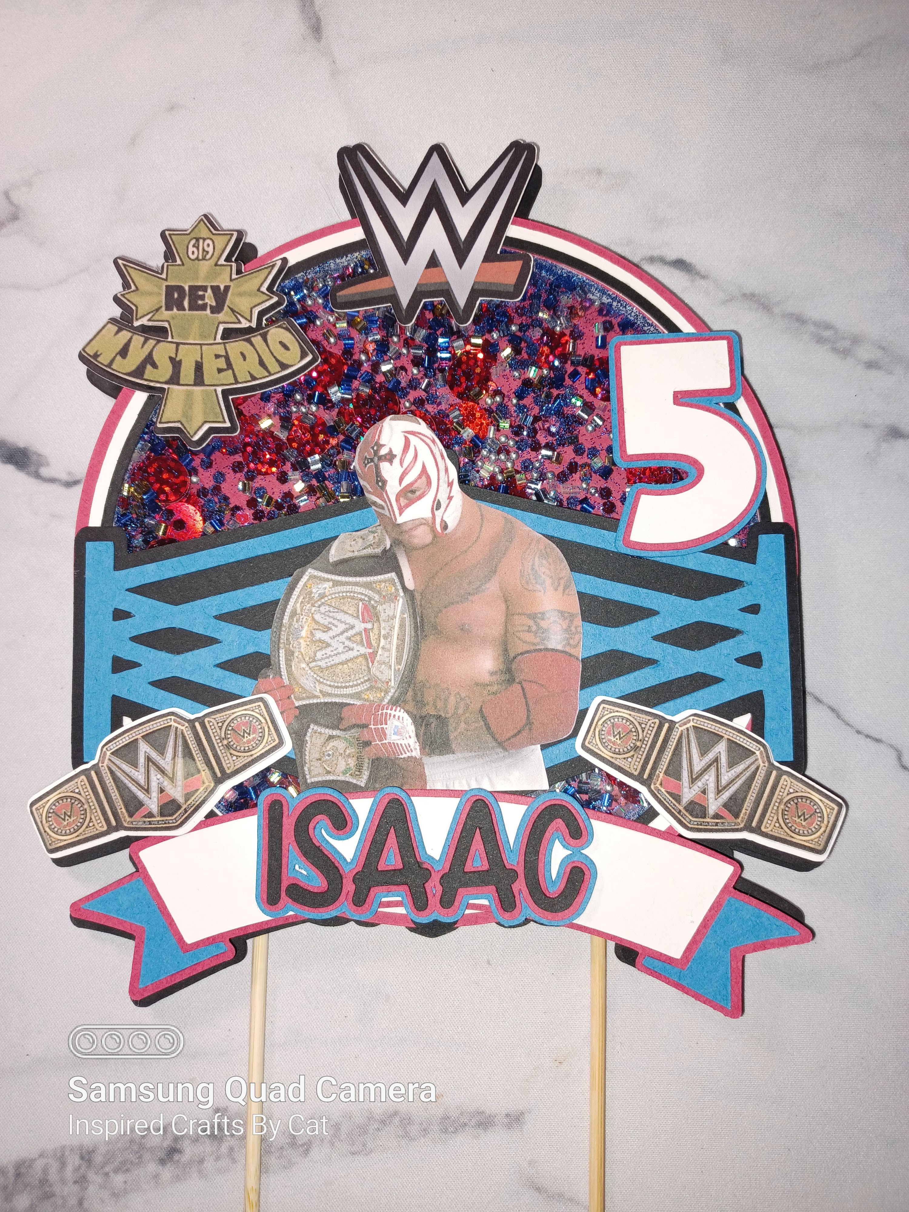 Wrestler Cake Topper