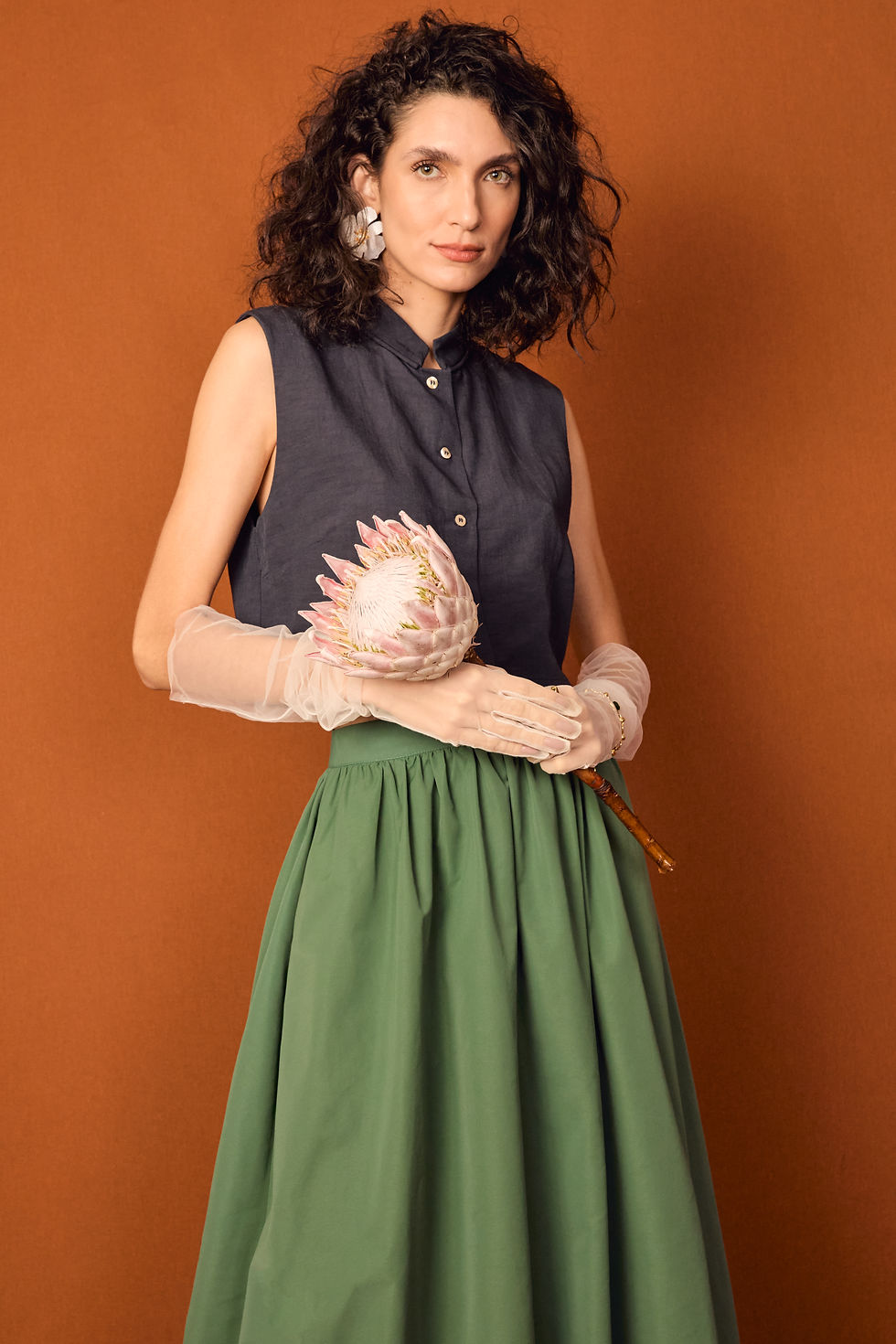 Thumbnail: Green Balloon Skirt