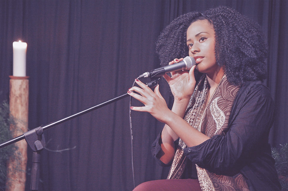 Singer Performing