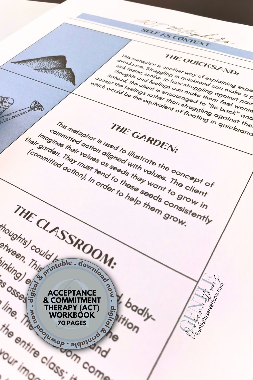 Acceptance & Commitment Theory Workbook