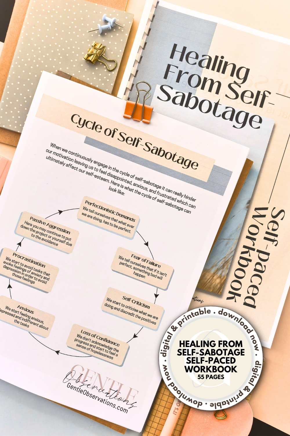 Self-Sabotage Workbook
