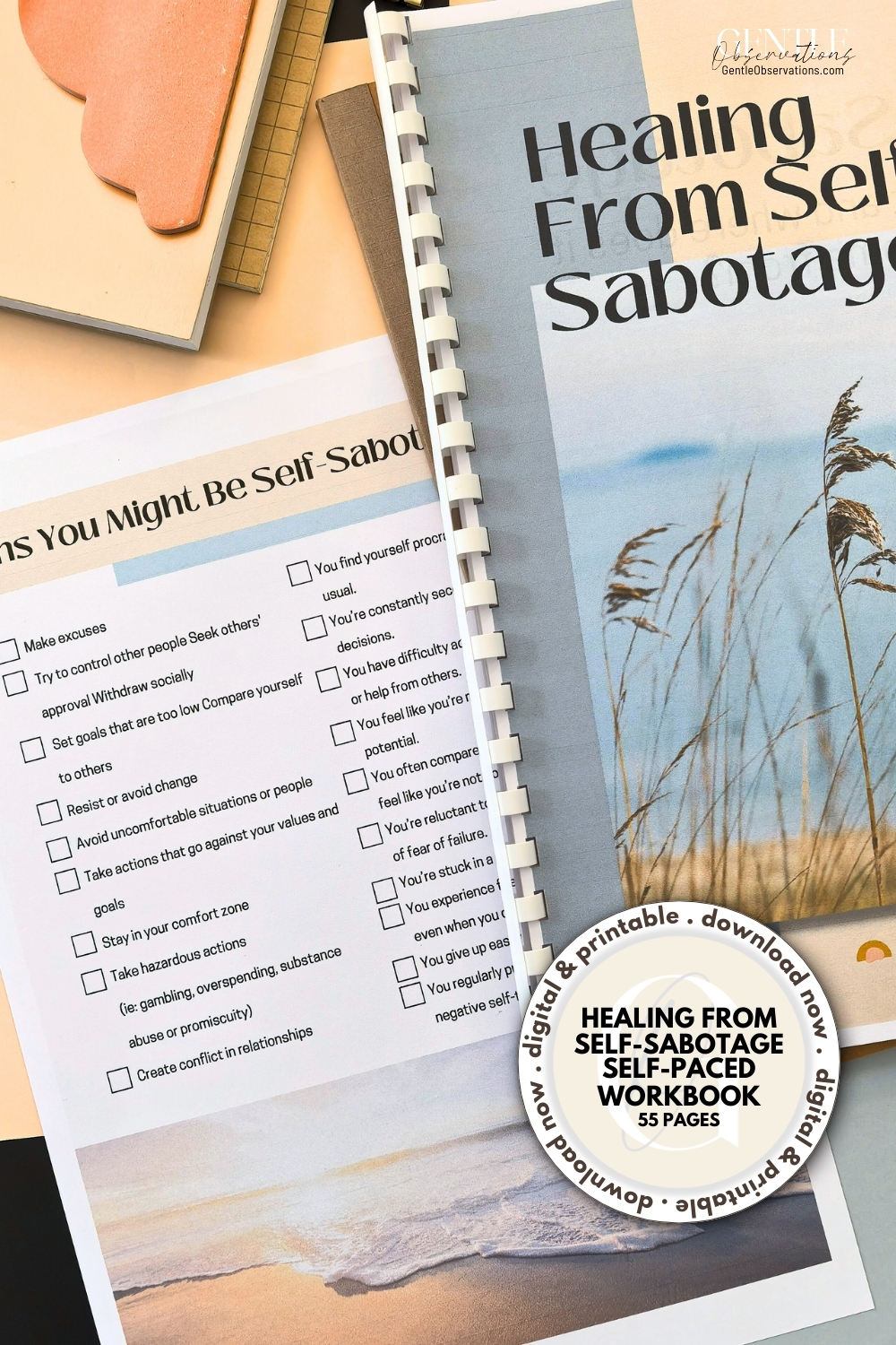 Self-Sabotage Workbook
