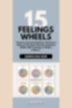 15 Different Feelings Wheels