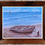 Thumbnail: Faded By Time print boat resting on shore brown frame