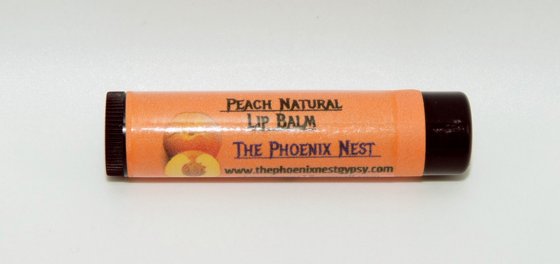 Peach Flavored All-Natural Lip Balm