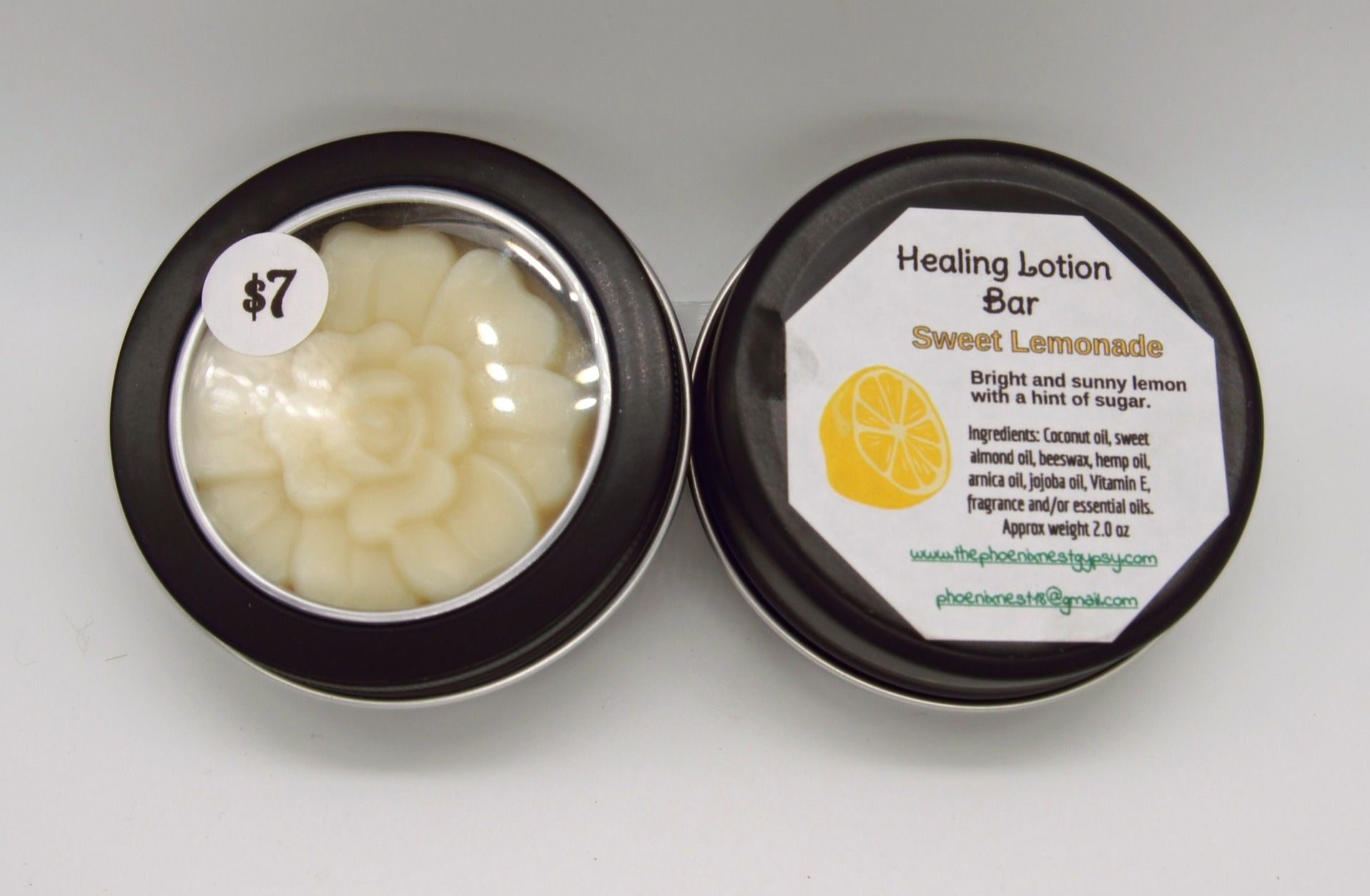 Sweet Lemonade Healing Lotion Bar