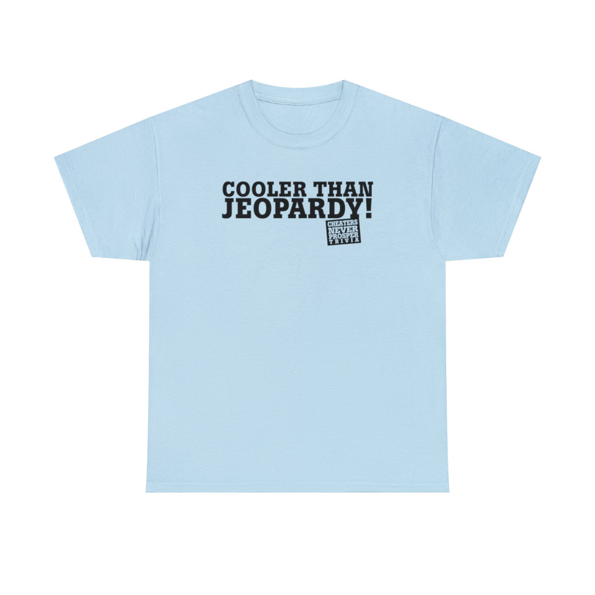 Cooler Than Jeopardy! Heavy Cotton Tee