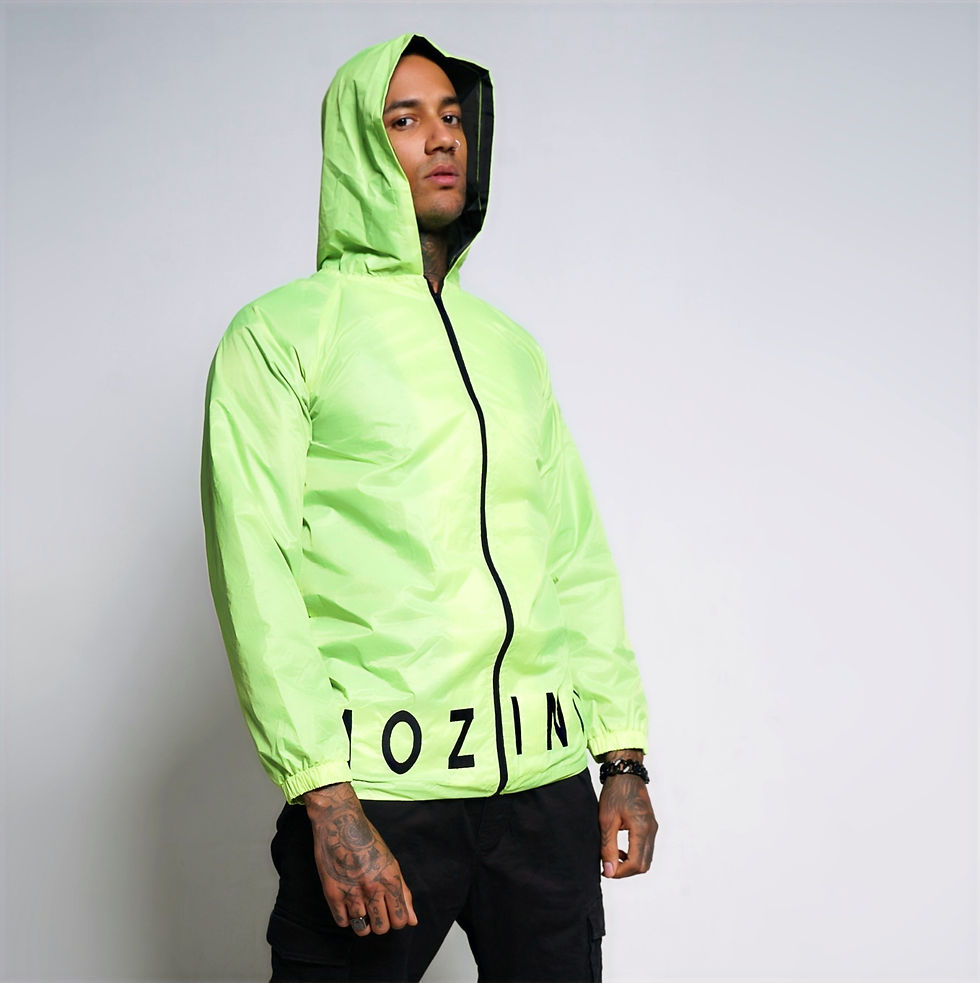 Men's Neon Windbreaker