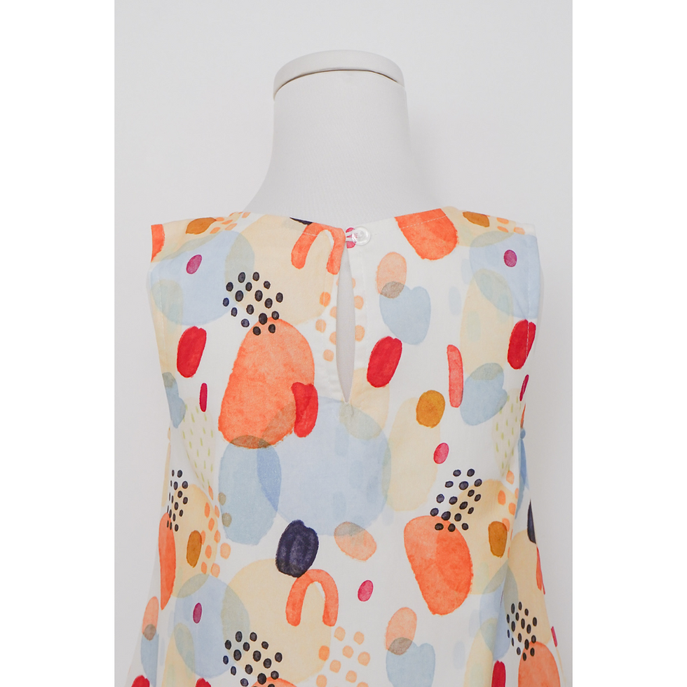 Thumbnail: Mini Kiara Whimsy Prints Dress