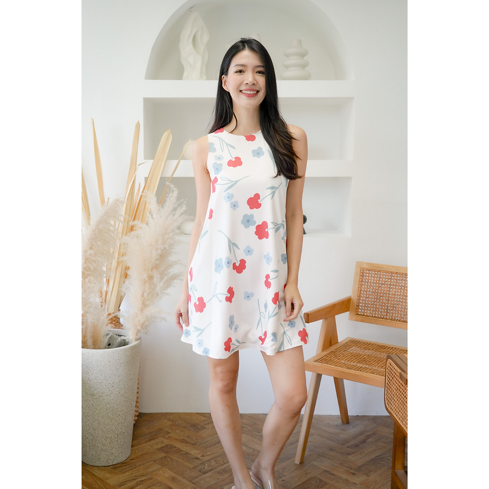 Thumbnail: Florence Florals Reversible Dress