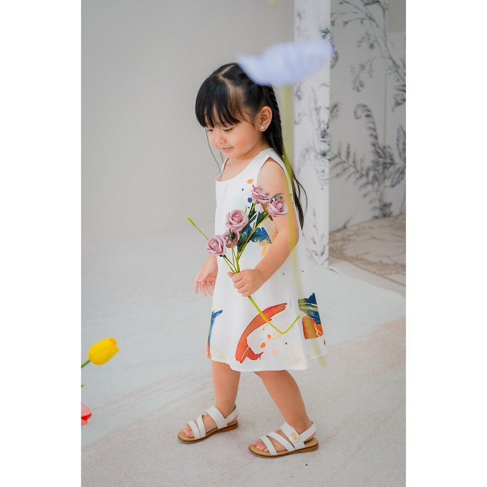 Thumbnail: Mini Jay Abstract Prints Dress