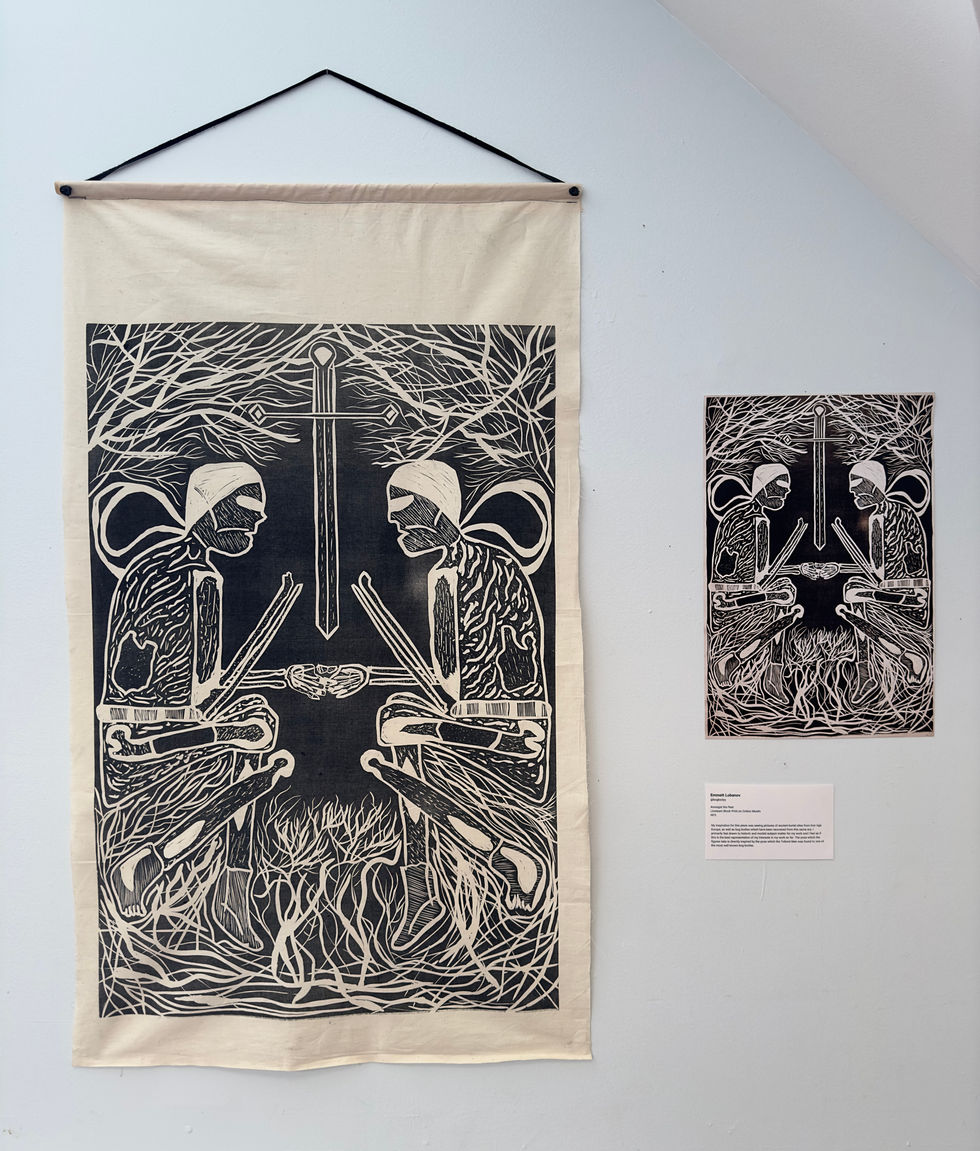 photo of Beyond the HERE and NOW: Originals and Reproductions exhibition, Emmett Lobanov