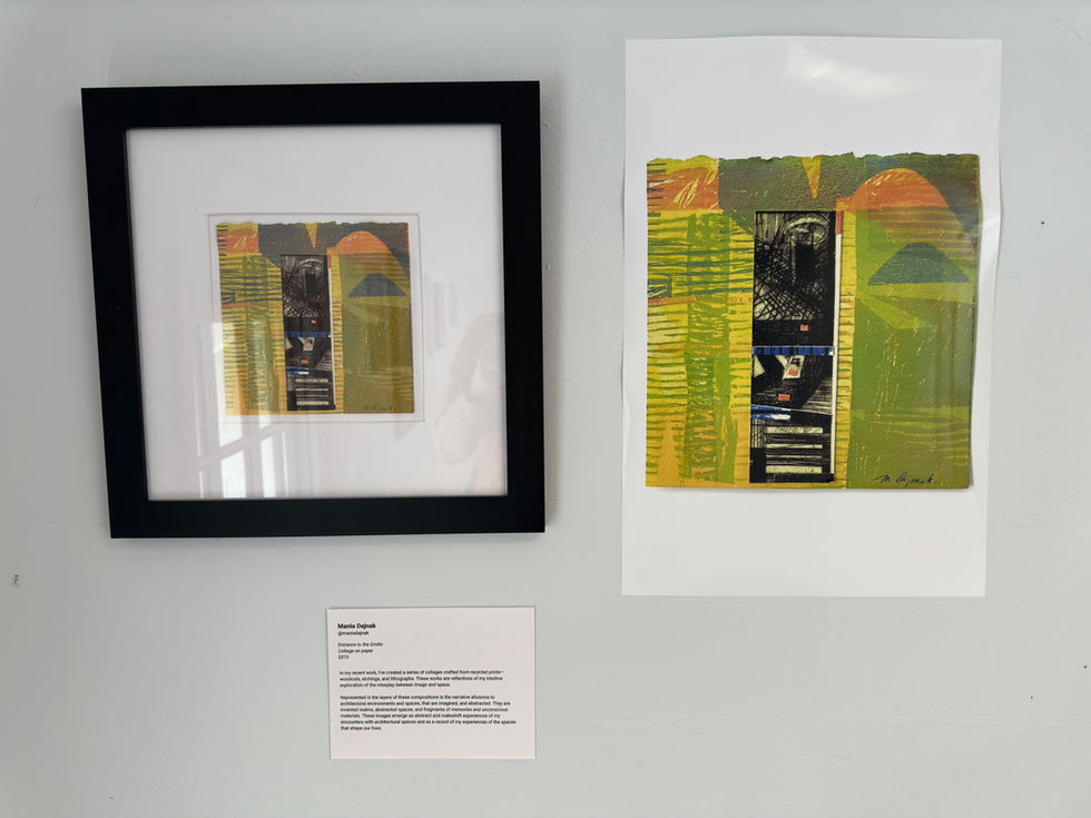 photo of Beyond the HERE and NOW: Originals and Reproductions exhibition, Mania Dajnak