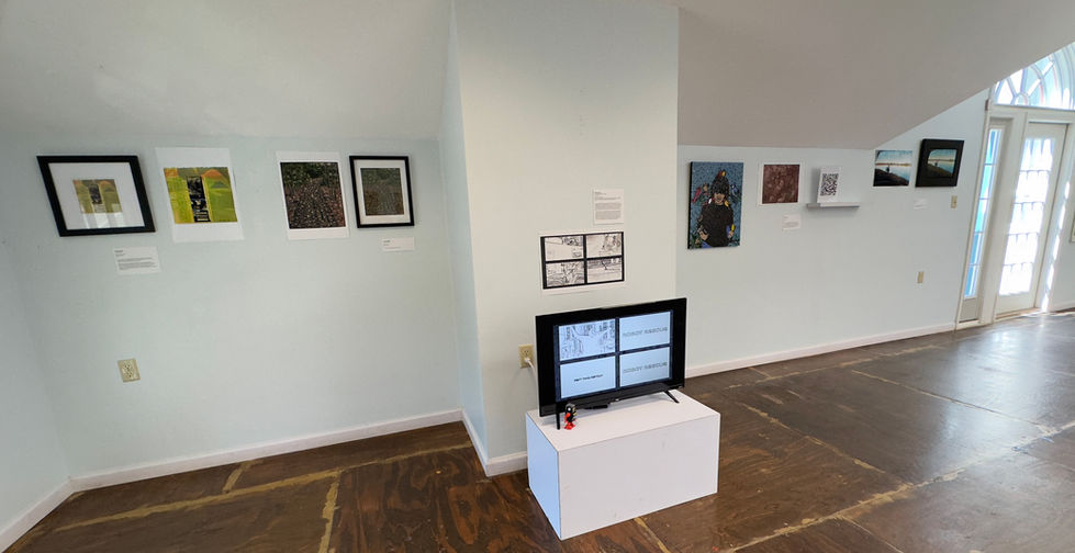 Beyond the HERE and NOW: Originals and Reproductions exhibition, Mania Dajnak, Carolyn Rhodes, Richard Renner, Robin Brownfield, Sara Renner, Laura Rutherford Renner