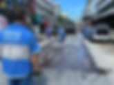 Subprefeitura leva tapa buraco a Rua Nova
