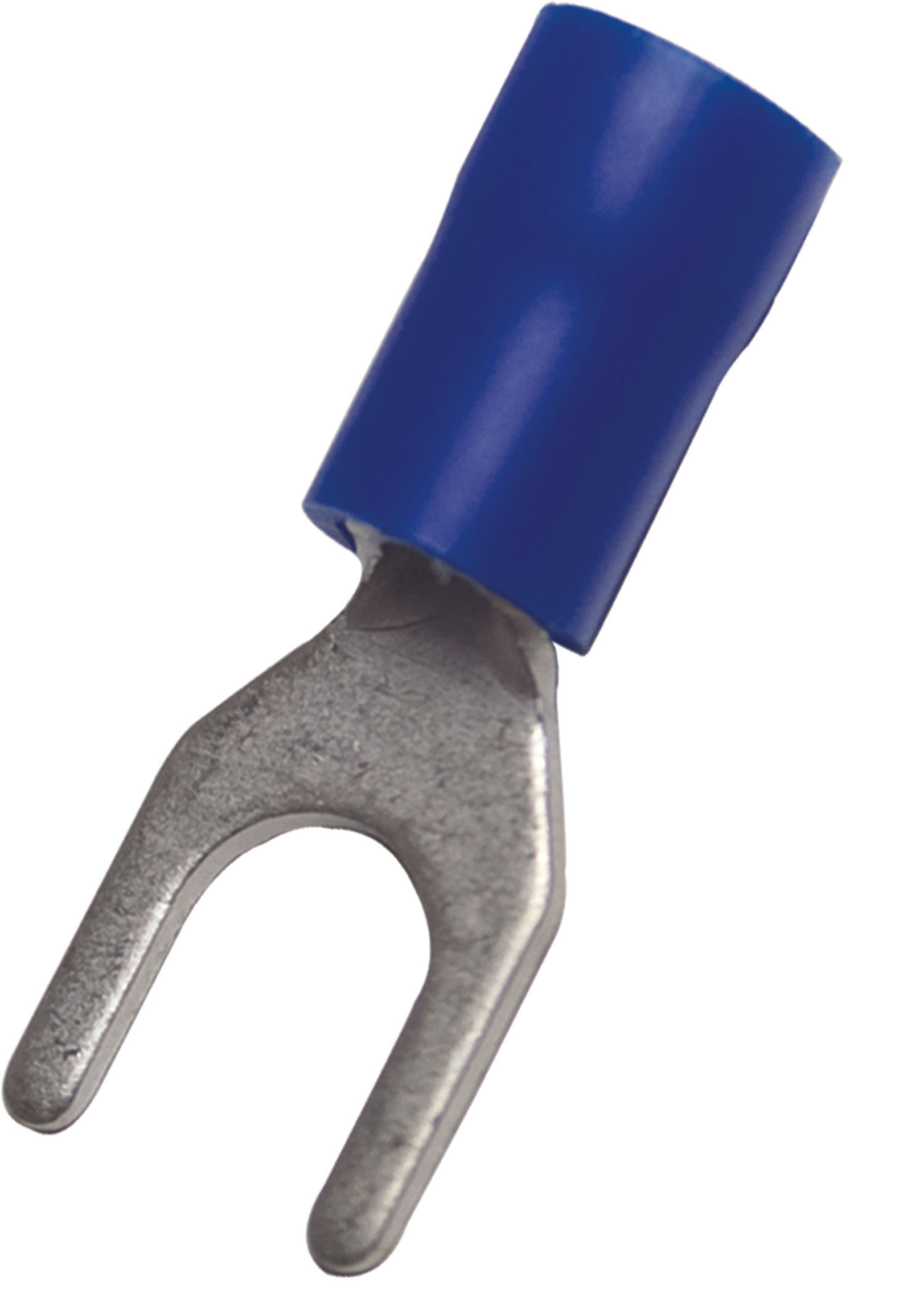Spade Termnal 1614 AWG #8 Stud Blue PVC (15)