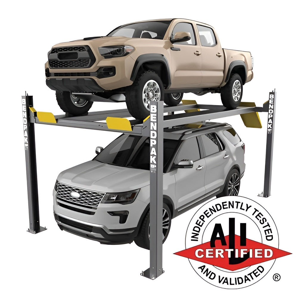 BendPak HD-9EWT Four-Post Lift – 9,000 lb, Extra Wide & Extra-Tall