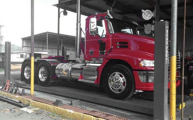 Thumbnail: BendPak HDS-27X Heavy-Duty Four-Post Truck Lift – 27,000 lb, Extended Runways