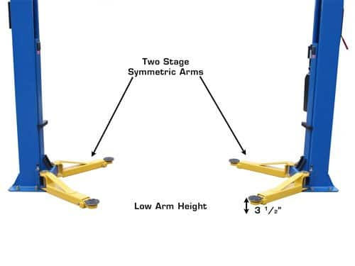 Thumbnail: Atlas 9OHSC Overhead Two-Post Lift – 9,000 lb, Clear Floor Design