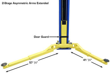 Thumbnail: Atlas Pro-9D Overhead Two-Post Lift – 9,000 lb Capacity