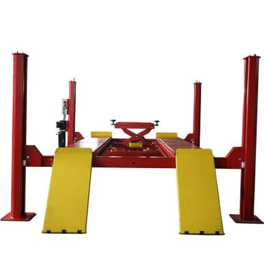 Katool KT-4H150 Four-Post Alignment Lift – 15,000 lb, Rolling Jack Included