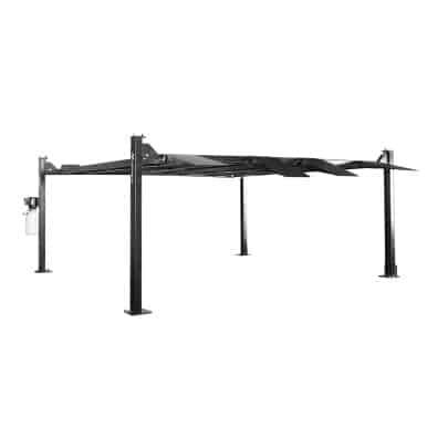 Thumbnail: APlusLift HW-9KDP Four-Post Double-Deck Parking Lift – 9,000 lb